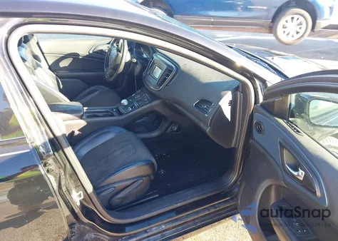 2015 Chrysler 200 S from USA, damaged, VIN 1C3CCCBG0FN610223